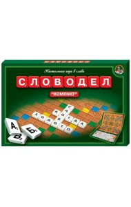 Настольная игра в слова. Словодел. Компакт