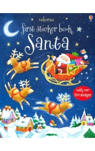 First Sticker Book: Santa