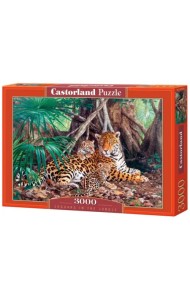 Пазл. Ягуары в джунглях, 3000 элементов