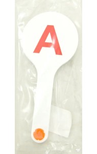 Веер-касса гласных букв