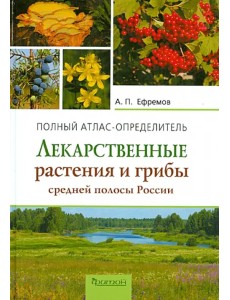 Лекарственные растения и грибы средней полосы России. Полный атлас-определитель