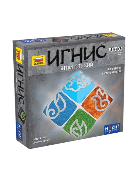 Настольная игра "Игнис. Битва стихий"