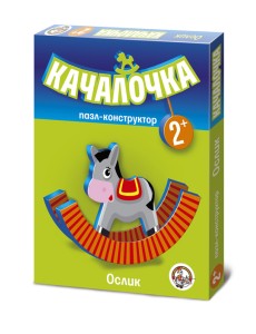 Пазл-контур "Ослик-качалочка" Пазл-контур "Ослик-качалочка"