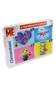 Пазл 4 в 1. Minions