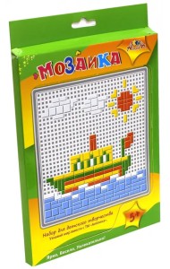 Мозаика-тетрис пластиковая, А5, 