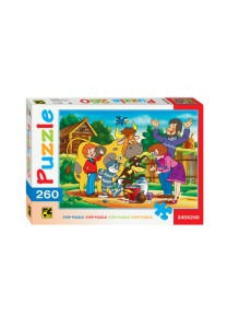 Пазл 260 элементов. Простоквашино (Арт. 74010)