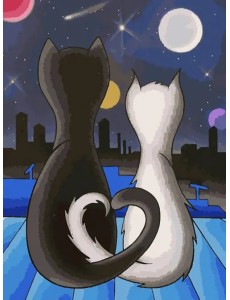 Живопись на холсте. Вместе, 30х40 см Живопись на холсте. Вместе, 30х40 см