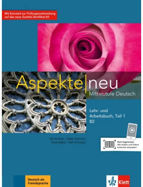 Aspekte neu B2: Mittelstufe Deutsch / Lehr- und Arbeitsbuch (+ Audio CD)