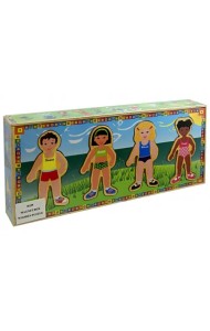 Магнитные пазлы. Друзья