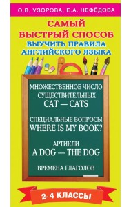 Самый быстрый способ выучить правила английского языка. 2-4 классы
