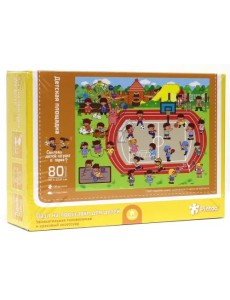Пазл на подставке. Детская площадка, 80 деталей Пазл на подставке. Детская площадка, 80 деталей