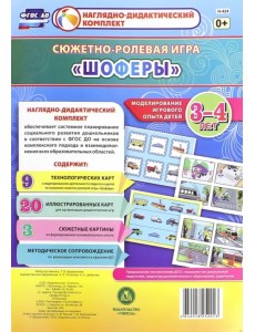 Сюжетно-ролевая игра "Шоферы". Моделирование игрового опыта детей 3-4 лет. ФГОС