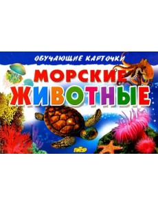 Морские животные. Обучающие карточки Морские животные. Обучающие карточки