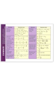 Химия. Взаимная связь между физическими величинами