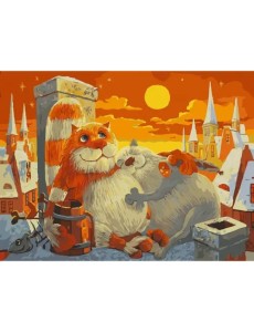 Живопись на картоне. Поздний ужин, 30х40 см Живопись на картоне. Поздний ужин, 30х40 см