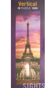 Пазл вертикальный. Ночь в Париже, 1000 элементов