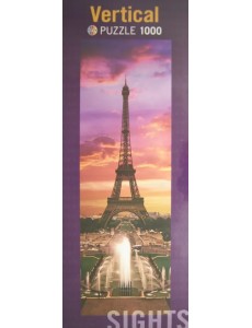 Пазл вертикальный. Ночь в Париже, 1000 элементов Пазл вертикальный. Ночь в Париже, 1000 элементов