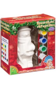 Набор для творчества. Новогодние украшения. Снеговик