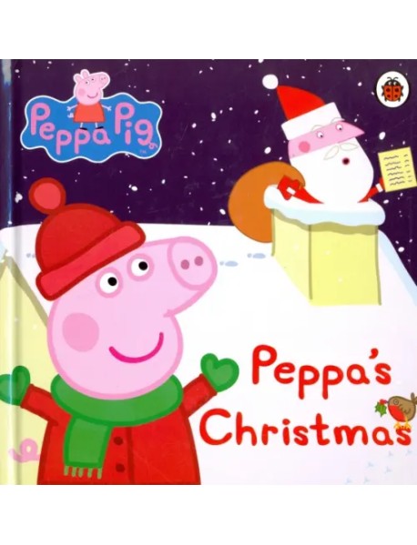 Peppa Pig: Peppa's Christmas (board book)