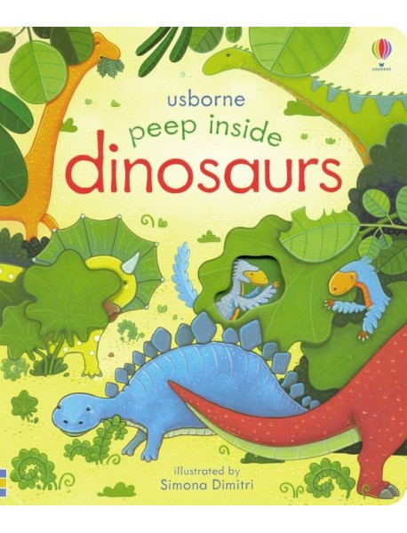 Peep Inside Dinosaurs. Board book