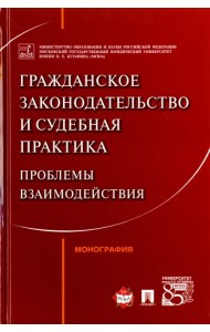Гражданское законодательство и судебная практика. Проблемы взаимодействий. Монография
