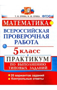 ВПР. Математика. 5 класс. Практикум по выполнению типовых заданий. ФГОС