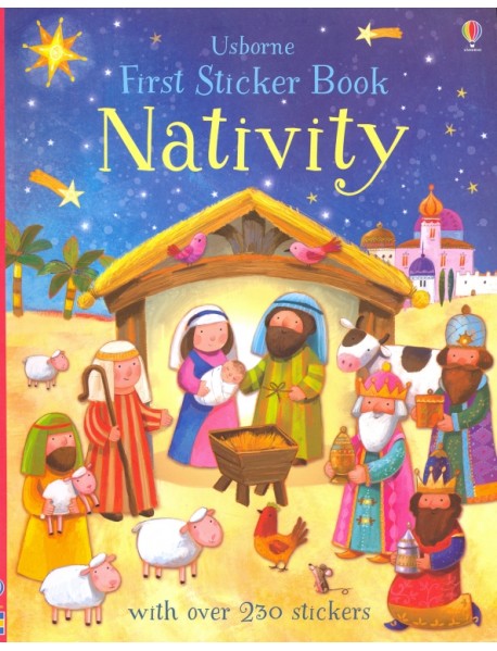 First Sticker Book Nativity