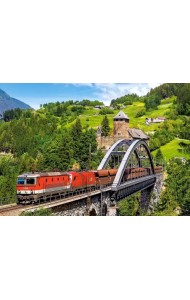 Пазл. Поезд на мосту, 500 элементов