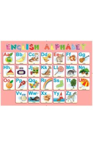 Алфавит английский. Настольное детское издание