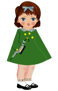 Кукла Оленька. Кукла-книжка