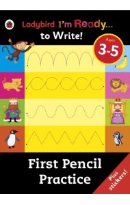 First Pencil Practice. Sticker Activity Book