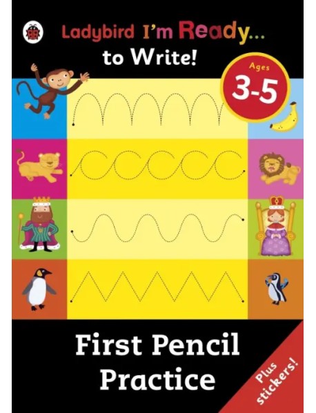 First Pencil Practice. Sticker Activity Book