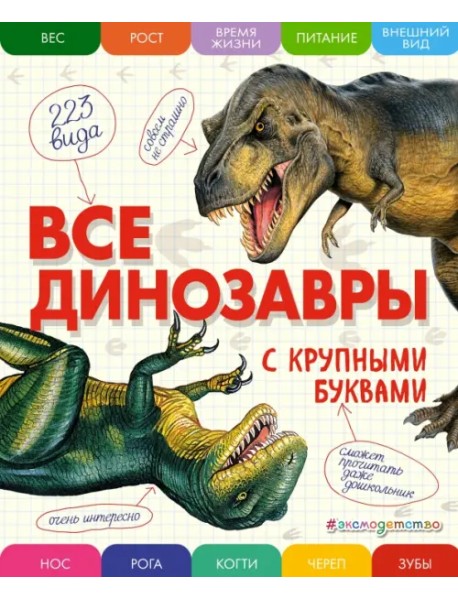 Все динозавры с крупными буквами