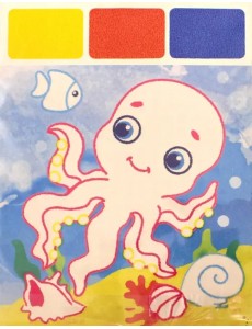 Акварель для самых маленьких "Осьминог" (ТН2129) Акварель для самых маленьких "Осьминог" (ТН2129)