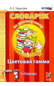 Русский язык. 1-4 классы. Словарик. Цветовая гамма. ФГОС