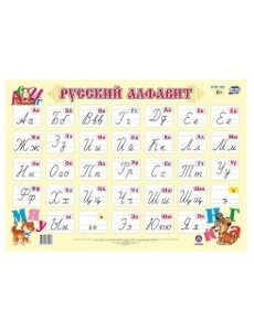 Обучающий плакат "Русский алфавит". ФГОС Обучающий плакат "Русский алфавит". ФГОС