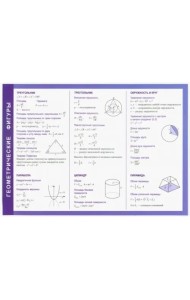 Геометрические фигуры. Справочные материалы, А5