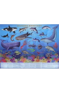 Морские животные. Настольное издание