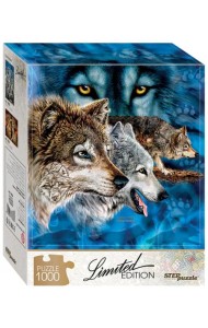 Пазл. Найди 12 волков, 1000 элементов