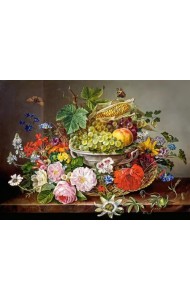 Пазл. Натюрморт с цветами, 2000 элементов