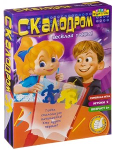 Настольная семейная игра. Скалодром. Веселая гонка