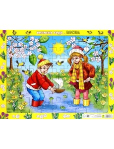 Пазл. Времена года. Весна, 63 элемента Пазл. Времена года. Весна, 63 элемента