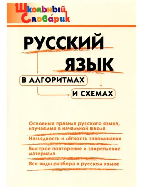 Русский язык в алгоритмах и схемах. Начальная школа