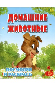 Домашние животные. Детская раскраска