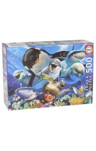 Пазл. Подводное селфи, 500 деталей