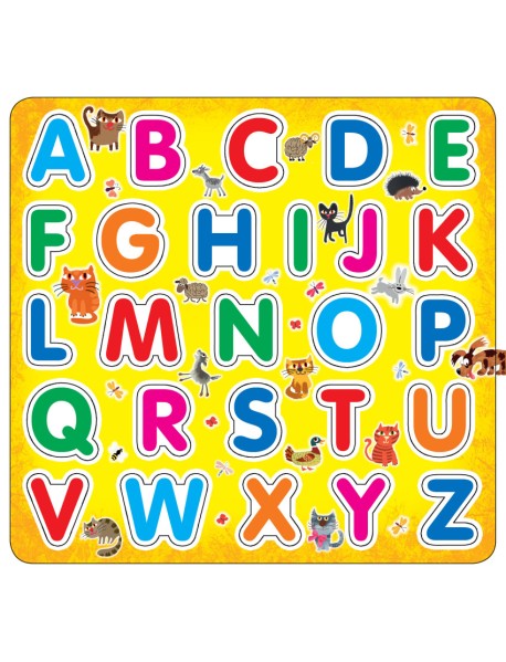 Английский алфавит на магнитах