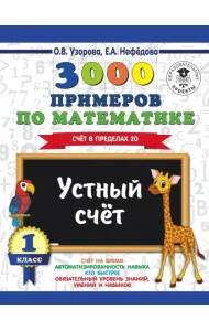 Математика. 1 класс. Счет в пределах 20. Устный счет