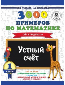 Математика. 1 класс. Счет в пределах 20. Устный счет Математика. 1 класс. Счет в пределах 20. Устный счет
