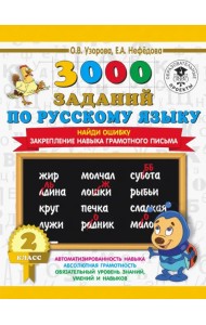 Русский язык. 2 класс. Найди ошибку. Закрепление навыка грамотного письма