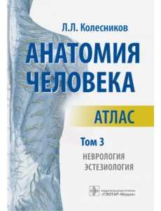 Анатомия человека. Атлас. В 3-х томах. Том 3. Неврология, эстезиология